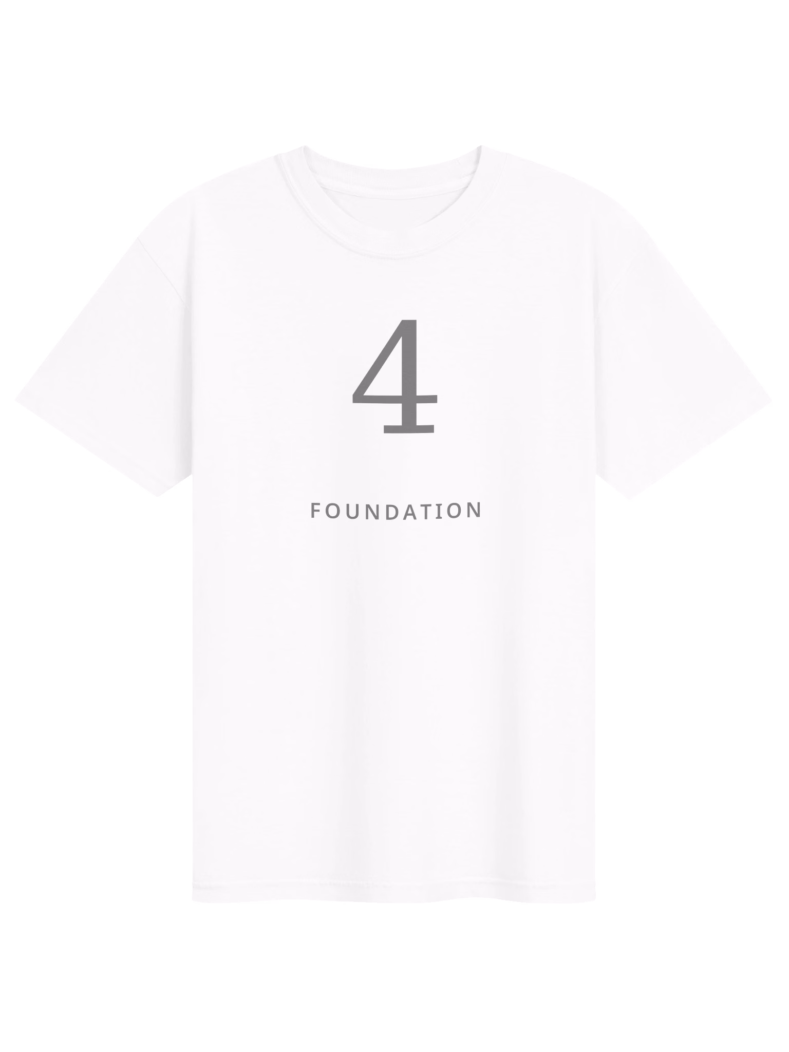 4 — FOUNDATION T-shirt product mockup